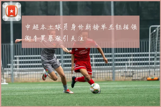 中超本土球员身价新榜单王钰栋领衔李昊暴涨引关注
